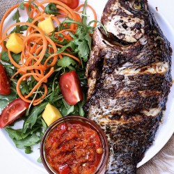 Oven Grilled Tilapia